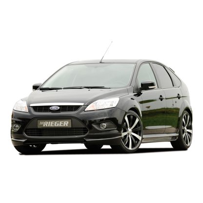 Rieger spoiler pod přední nárazník pro Ford Focus 2 3-dvéř., 5-dvéř. po faceliftu, r.v. 02/08-01/11, plast ABS bez povrchové úpravy