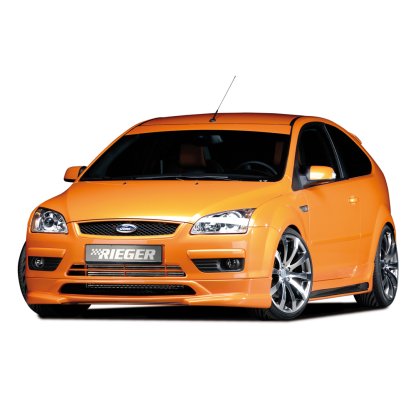 Rieger spoiler pod přední nárazník pro Ford Focus 2 3-dvéř., 5-dvéř. před faceliftem, r.v. 07/04-01/08, plast ABS bez povrchové úpravy