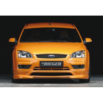 Rieger spoiler pod přední nárazník pro Ford Focus 2 3-dvéř., 5-dvéř. před faceliftem, r.v. 07/04-01/08, plast ABS bez povrchové úpravy