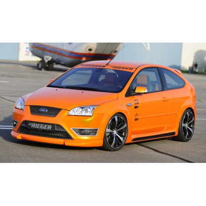 Rieger spoiler pod přední nárazník pro Ford Focus 2 ST 3-dvéř., 5-dvéř. před faceliftem, r.v. 10/05-01/08, plast ABS bez povrchové úpravy