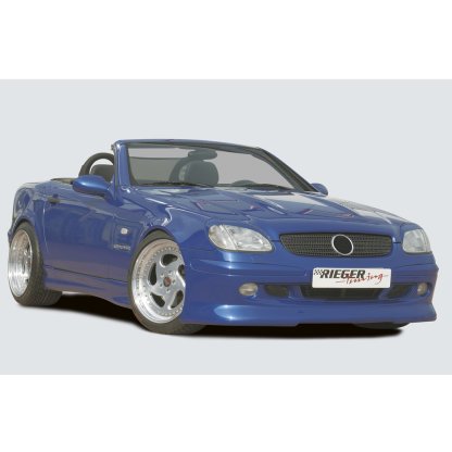 Rieger spoiler pod přední nárazník pro Mercedes SLK R170 roadster, r.v. 01/01-, plast ABS bez povrchové úpravy
