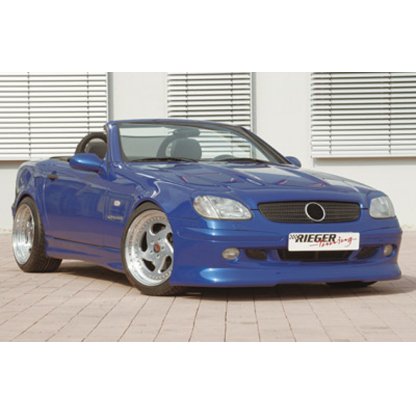 Rieger spoiler pod přední nárazník pro Mercedes SLK R170 roadster, r.v. 01/01-, plast ABS bez povrchové úpravy
