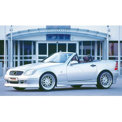 Rieger spoiler pod přední nárazník pro Mercedes SLK R170 roadster, r.v. 09/96-12/00, plast ABS bez povrchové úpravy
