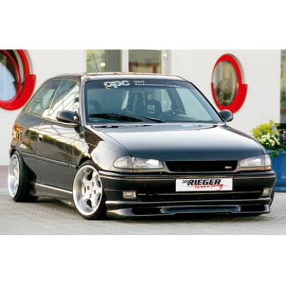 Rieger spoiler pod přední nárazník pro Opel Astra F 3-dvéř., hatchback, notchback, r.v. 09/91-12/99, plast ABS bez povrchové úpravy