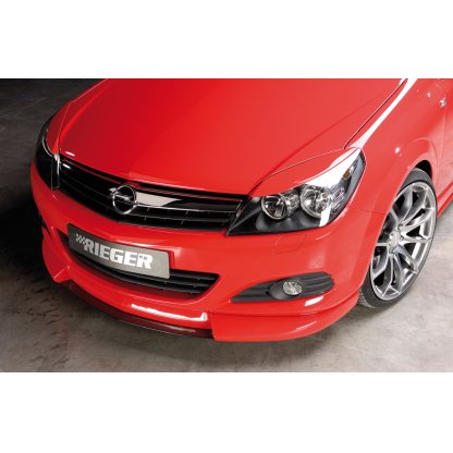 Rieger spoiler pod přední nárazník pro Opel Astra H GTC, Twin-Top 3-dvéř., kabriolet, r.v. 09/05-, plast ABS bez povrchové úpravy