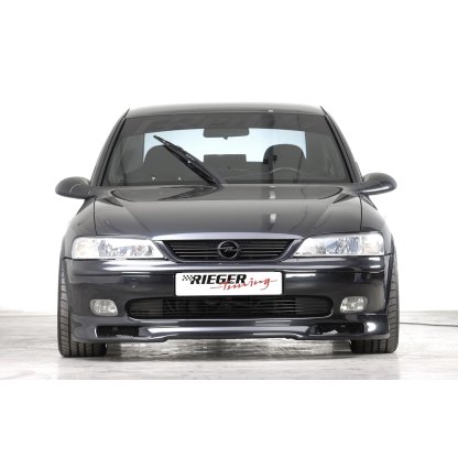 Rieger spoiler pod přední nárazník pro Opel Vectra B caravan, hatchback, notchback, plast ABS bez povrchové úpravy