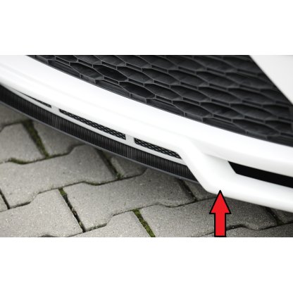 Rieger spoiler pod přední nárazník pro Seat Leon Cupra 5F 3-dvéř. (sc), 5-dvéř., 5-dvéř. (ST/Combi) po faceliftu, r.v. 01/17-, plast ABS bez povrchové úpravy