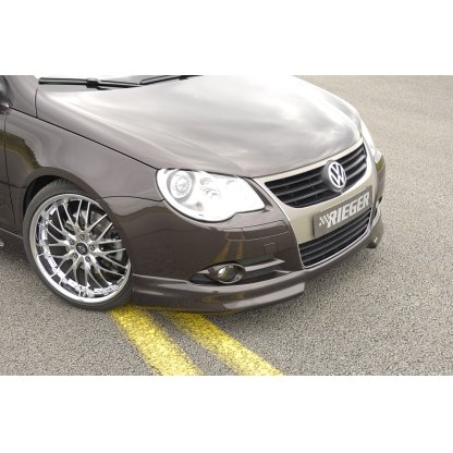 Rieger spoiler pod přední nárazník pro Volkswagen Eos 1F kabriolet před faceliftem, r.v. 04/06/-11/10, plast ABS bez povrchové úpravy