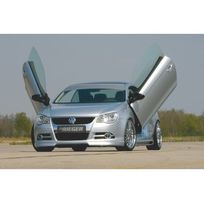 Rieger spoiler pod přední nárazník pro Volkswagen Eos 1F kabriolet před faceliftem, r.v. 04/06/-11/10, plast ABS bez povrchové úpravy