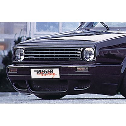 Rieger spoiler pod přední nárazník pro Volkswagen Golf 2, r.v. 83-91, plast ABS bez povrchové úpravy