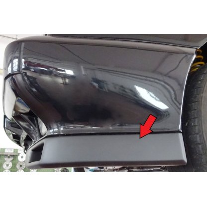 Rieger spoiler pod přední nárazník pro Volkswagen Golf 2 Rallye Golf 19E-299, r.v. 89-91, plast ABS bez povrchové úpravy