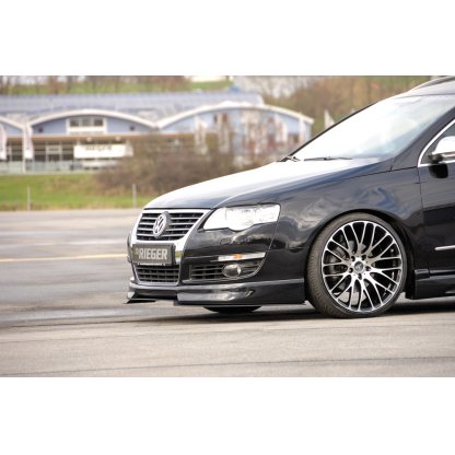 Rieger spoiler pod přední nárazník pro Volkswagen Passat 3C combi, sedan před faceliftem, r.v. 03/05-07/10, plast ABS bez povrchové úpravy