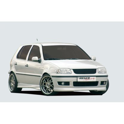 Rieger spoiler pod přední nárazník pro Volkswagen Polo 4 6N, r.v. 10/94-01, plast ABS bez povrchové úpravy