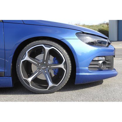 Rieger spoiler pod přední nárazník pro Volkswagen Scirocco 3 13 2-dvéř. před faceliftem, r.v. 08/08-04/14, plast ABS bez povrchové úpravy
