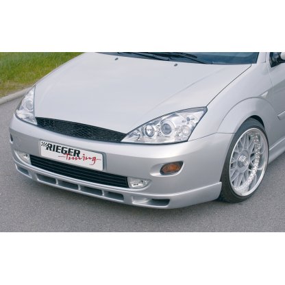 Rieger spoiler pod přední nárazník s 6 otvory pro Ford Focus 1 3-dvéř., 5-dvéř., combi, r.v. 98-10/01, plast ABS bez povrchové úpravy