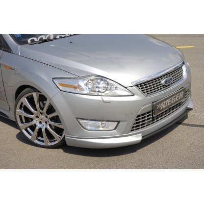 Rieger spoiler pod přední nárazník SG-Design pro Ford Mondeo BA7 combi, fastback, sedan před faceliftem, r.v. 03/07-09/10, plast ABS bez povrchové úpravy