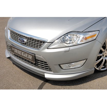 Rieger spoiler pod přední nárazník SG-Design pro Ford Mondeo BA7 combi, fastback, sedan před faceliftem, r.v. 03/07-09/10, plast ABS bez povrchové úpravy