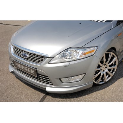 Rieger spoiler pod přední nárazník SG-Design pro Ford Mondeo BA7 combi, fastback, sedan před faceliftem, r.v. 03/07-09/10, plast ABS bez povrchové úpravy