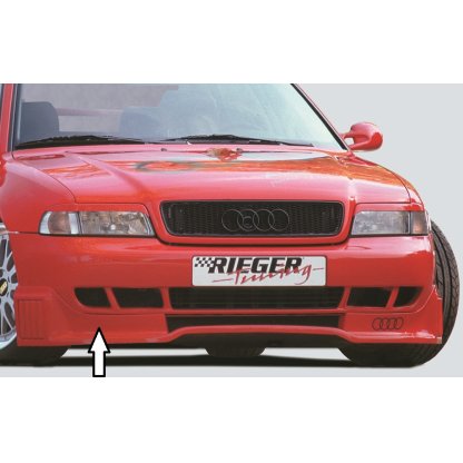 Rieger spoiler pod přední nárazník (Typ: 55011) pro Audi A4 B5 avant, sedan, r.v. 99-12/00, plast ABS bez povrchové úpravy