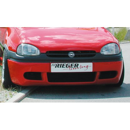 Rieger spoiler pod přední nárazník (varianta 2) pro Opel Corsa B 3-dvéř. (do r.v. 97), r.v. 02/93-09/96, plast ABS bez povrchové úpravy