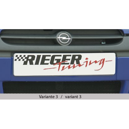 Rieger spoiler pod přední nárazník (varianta 3) pro Opel Corsa B 3-dvéř. (do r.v. 97), r.v. 02/93-09/96, plast ABS bez povrchové úpravy