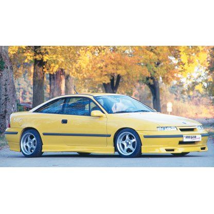 Rieger spoiler pod přední nárazník widebody I GTB RT 01 pro Opel Calibra A 3-dvéř., r.v. 03/90-, plast ABS bez povrchové úpravy