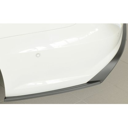 Rieger spoiler pod zadní nárazník na levé straně pro Audi A6 S6 4G, C7 sedan r.v. 09/14-, plast ABS bez povrchové úpravy