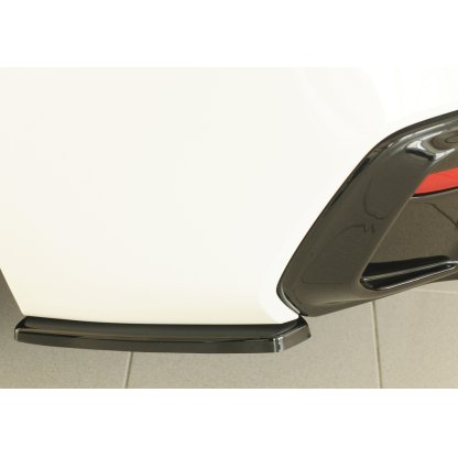 Rieger spoiler pod zadní nárazník na levé straně pro BMW řada 1 F21 sedan / 2-dvéř. r.v. 05/2015-, plast ABS lakovaný do černé lesklé barvy