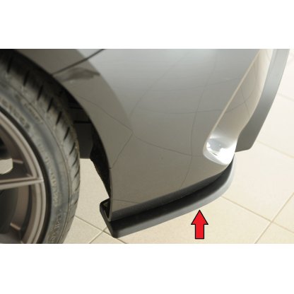 Rieger spoiler pod zadní nárazník na levé straně pro BMW řada 1 F40 hatchback / 4-dr. r.v. 07/19-, plast ABS bez povrchové úpravy
