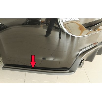 Rieger spoiler pod zadní nárazník na levé straně pro BMW řada 3 E91 touring r.v. 09/08-, plast ABS bez povrchové úpravy
