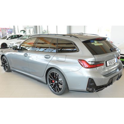 Rieger spoiler pod zadní nárazník na levé straně pro BMW řada 3 G21 touring r.v. 07/22-, plast ABS bez povrchové úpravy