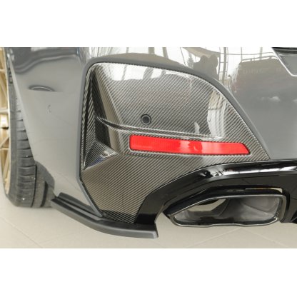 Rieger spoiler pod zadní nárazník na levé straně pro BMW řada 4 G26 gran coupe (5-dvéř.) r.v. 07/20-, plast ABS bez povrchové úpravy