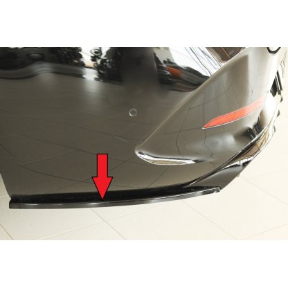 Rieger spoiler pod zadní nárazník na levé straně pro Cupra Leon KL 5-dvéř. (ST/sportstourer) r.v. 09/20-, plast ABS lakovaný do černé lesklé barvy