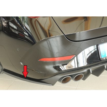 Rieger spoiler pod zadní nárazník na levé straně pro Seat Leon KL 5-dvéř. (ST/sportstourer) r.v. 09/20-, plast ABS bez povrchové úpravy