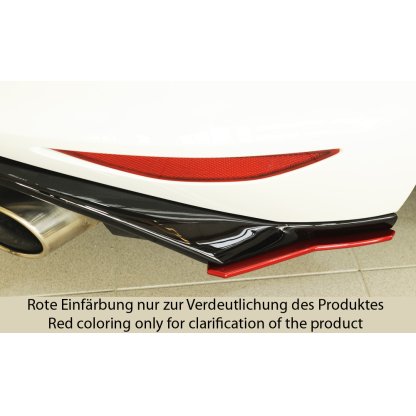 Rieger spoiler pod zadní nárazník na levé straně pro Volkswagen Golf 7 GTD, GTE, GTI, GTI Clubsport 3-dvéř., 5-dvéř. před faceliftem r.v. 02/16-, 04/13-12/16, 05/14-12/16, 06/13-12/16, plast ABS bez povrchové úpravy