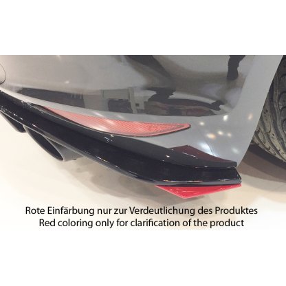 Rieger spoiler pod zadní nárazník na levé straně pro Volkswagen Golf 7 GTI Clubsport 3-dvéř., 5-dvéř. r.v. 02/16-, plast ABS bez povrchové úpravy