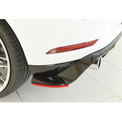 Rieger spoiler pod zadní nárazník na levé straně pro Volkswagen Golf 7 GTI-TCR 3-dvéř., 5-dvéř. r.v. 01/19-, plast ABS bez povrchové úpravy