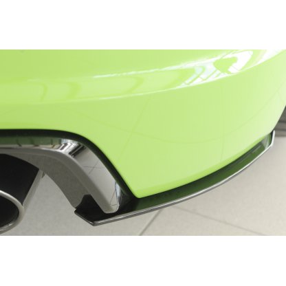 Rieger spoiler pod zadní nárazník na pravé straně pro Audi TT RS 8J, 8J1-FV, 8S kupé, roadster před faceliftem r.v. 05/16-08/18, plast ABS bez povrchové úpravy