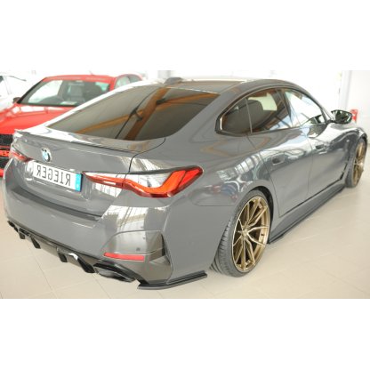 Rieger spoiler pod zadní nárazník na pravé straně pro BMW i4 G26 G4C gran coupe (5-dvéř.) r.v. 11/21-, plast ABS bez povrchové úpravy