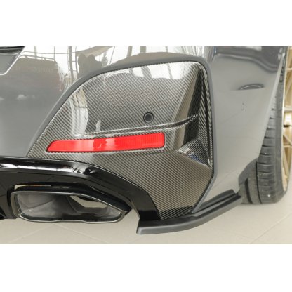 Rieger spoiler pod zadní nárazník na pravé straně pro BMW i4 G26 G4C gran coupe (5-dvéř.) r.v. 11/21-, plast ABS bez povrchové úpravy