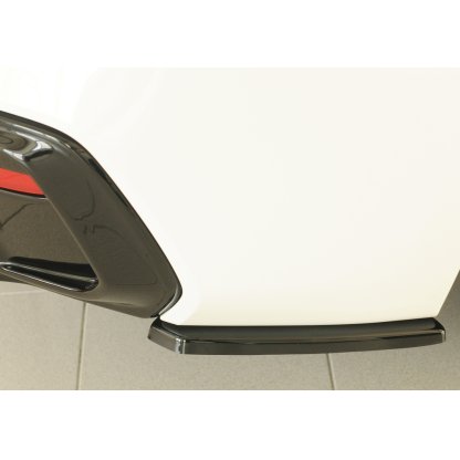 Rieger spoiler pod zadní nárazník na pravé straně pro BMW řada 1 F21 sedan / 2-dvéř. r.v. 05/2015-, plast ABS lakovaný do černé lesklé barvy