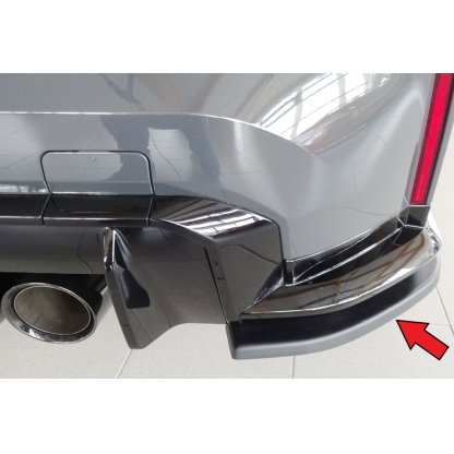 Rieger spoiler pod zadní nárazník na pravé straně pro BMW Řada 3 G80 M3 CS G34MKS sedan r.v. 01/23-, plast ABS bez povrchové úpravy