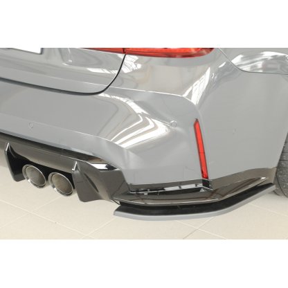 Rieger spoiler pod zadní nárazník na pravé straně pro BMW Řada 3 G80 M3 CS G34MKS sedan r.v. 01/23-, plast ABS bez povrchové úpravy