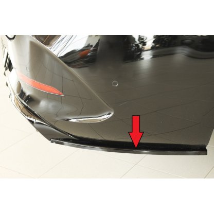Rieger spoiler pod zadní nárazník na pravé straně pro Cupra Leon KL 5-dvéř. (ST/sportstourer) r.v. 09/20-, plast ABS lakovaný do černé lesklé barvy