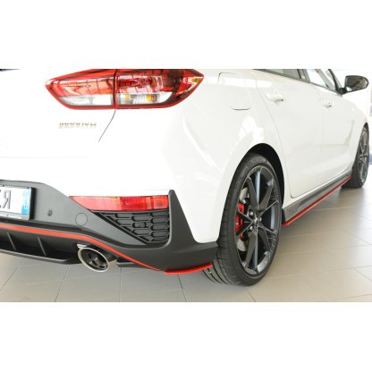 Rieger spoiler pod zadní nárazník na pravé straně pro Hyundai i30 N-Performance PDE 5-dvéř. (hatchback) r.v. 05/21-, plast ABS bez povrchové úpravy