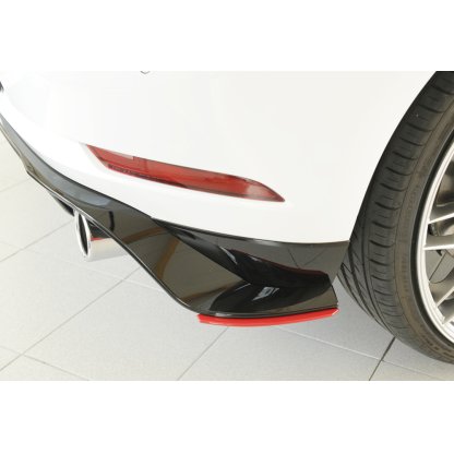 Rieger spoiler pod zadní nárazník na pravé straně pro Volkswagen Golf 7 GTI-TCR 3-dvéř., 5-dvéř. r.v. 01/19-, plast ABS bez povrchové úpravy