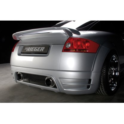 Rieger spoiler pod zadní nárazník new Design pro Audi TT 8N kupé, roadster r.v. 98-03, plast ABS bez povrchové úpravy