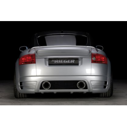 Rieger spoiler pod zadní nárazník new Design pro Audi TT 8N kupé, roadster r.v. 98-03, plast ABS bez povrchové úpravy