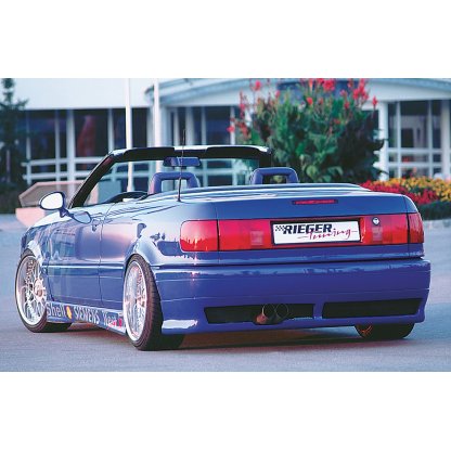 Rieger spoiler pod zadní nárazník pro Audi 80 89 kabriolet, kupé, plast ABS bez povrchové úpravy
