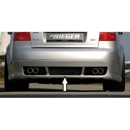 Rieger spoiler pod zadní nárazník pro Audi A4 8E avant r.v. 11/00-10/04, plast ABS bez povrchové úpravy